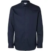 Selected Chemise bleu nuit