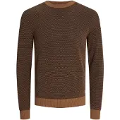 Jack & Jones Pull-over 'JJEGlobe' pueblo / noir
