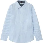 Name it Chemise 'NKMNewsa' bleu clair / blanc