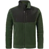 Schöffel Veste en polaire fonctionnelle 'Gregale' vert foncé / noir