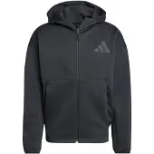 Adidas Veste de survêtement 'Z.N.E.' gris foncé / noir
