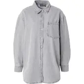 Pieces Chemisier 'MAISIE' gris denim