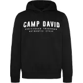 CAMP DAVID Sweat-shirt noir / blanc