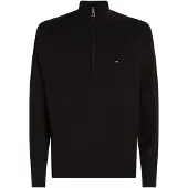 Tommy Hilfiger Pull-over 'ESSENTIAL' rouge / noir / blanc