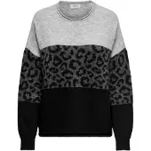 ONLY Pull-over 'ONLJade' anthracite / gris clair / noir