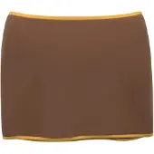 Pull&Bear Jupe marron / safran