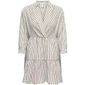 ONLY Robe 'ASHA SARAH' olive / blanc