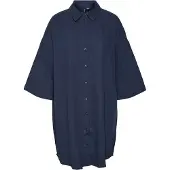 Vero Moda Chemisier 'NATALI' bleu marine