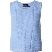 Pieces Tops en tricot 'PCKENNA' bleu clair