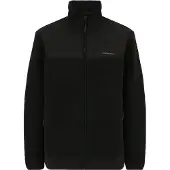 Kapten & Son Sweat-shirt 'Teddy Fleece' noir / blanc