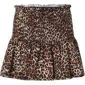 Monki Jupe crème / marron / noir