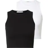 About You Haut 'Dita' noir / blanc