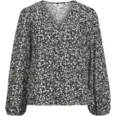 Object Chemisier 'Leonora' noir / blanc