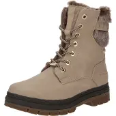 Tom Tailor Bottines à lacets crème / marron / noisette