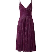 Vera Mont Robe de cocktail aubergine