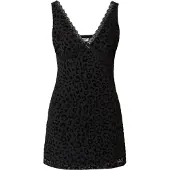 SHYX Robe de cocktail 'Samira' noir / noir chiné