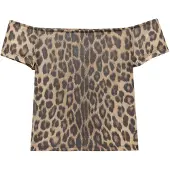 Pull&Bear Haut camel / marron / noir
