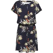 ONLY Robe 'MARIANA MYRINA' beige / bleu / bleu nuit / marron