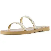 Bershka Mule or / argent