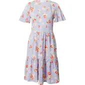 Vila Robe 'VINATALIE' vert clair / mauve / rose / rouge orangé