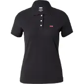 Levi's T-shirt 'Slim Polo Shirt' rouge / noir