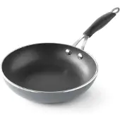 Super Merchant Poêle à frire Revêtement antiadhésif nano-céramique(H)mm, Poêle + casserole, Multicolore