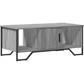 vidaXL Table basse Gris Sonoma 100x51x40 cm Bois composite