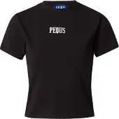 PEQUS T-shirt 'Paradise Beach Club' violet clair / noir / blanc