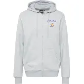 New Era Veste de survêtement 'LOSLAK' gris / mûre / orange clair / blanc