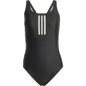 Adidas Maillot de bain sport noir / blanc