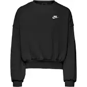 Nike Sweat-shirt 'Club Flc' noir / blanc
