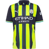 Puma Maillot 'Manchester City 24/25' marine / azur / jaune / blanc