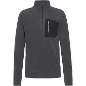 Protest Care Half Zip Long Sleeve T-shirt Gris 2XL Homme