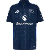 Adidas Maillot 'Manchester United 24/25 Away' bleu / bleu marine / blanc