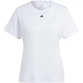 Adidas T-shirt fonctionnel 'Designed For Training' noir / blanc