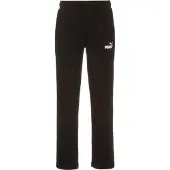 Puma Pantalon de sport 'Essentials' noir / blanc