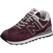 New Balance Baskets basses '574' poudre / rouge rubis / blanc