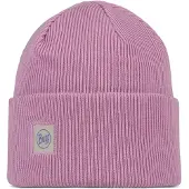 Buff Crossknit Beanie Rose
