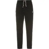 Nike Pantalon noir chiné / blanc