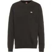 Dickies Sweat-shirt 'Oakport' bleu / rouge cerise / noir / blanc