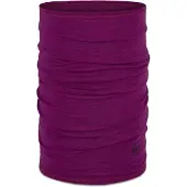 Buff Merino Lightweight Neck Warmer Violet