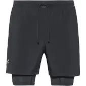 Under Armour Pantalon de sport 'Launch' noir / blanc