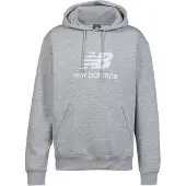 New Balance Sweat-shirt 'Essentials' gris chiné / blanc