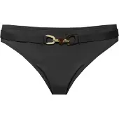 LASCANA Bas de bikini or / noir