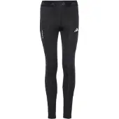 Adidas Pantalon de sport 'TECHFIT' noir / blanc