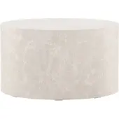 Venture Home York table basse Ø80 cm beige.