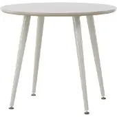 Ebuy24 Plaza table de salle à manger pour enfants Ø60 cm beige.
