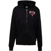 New Era Veste de survêtement 'ESSENTIALS CHIBUL' rouge / noir / blanc