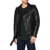 Schott NYC Homme Lc1140blk Blouson Cuir, Noir, XL EU