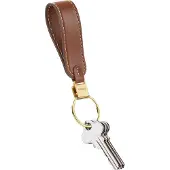 OrbitKey Hommes, Porte-clés, Porte-clés à boucle, caramel, Marron